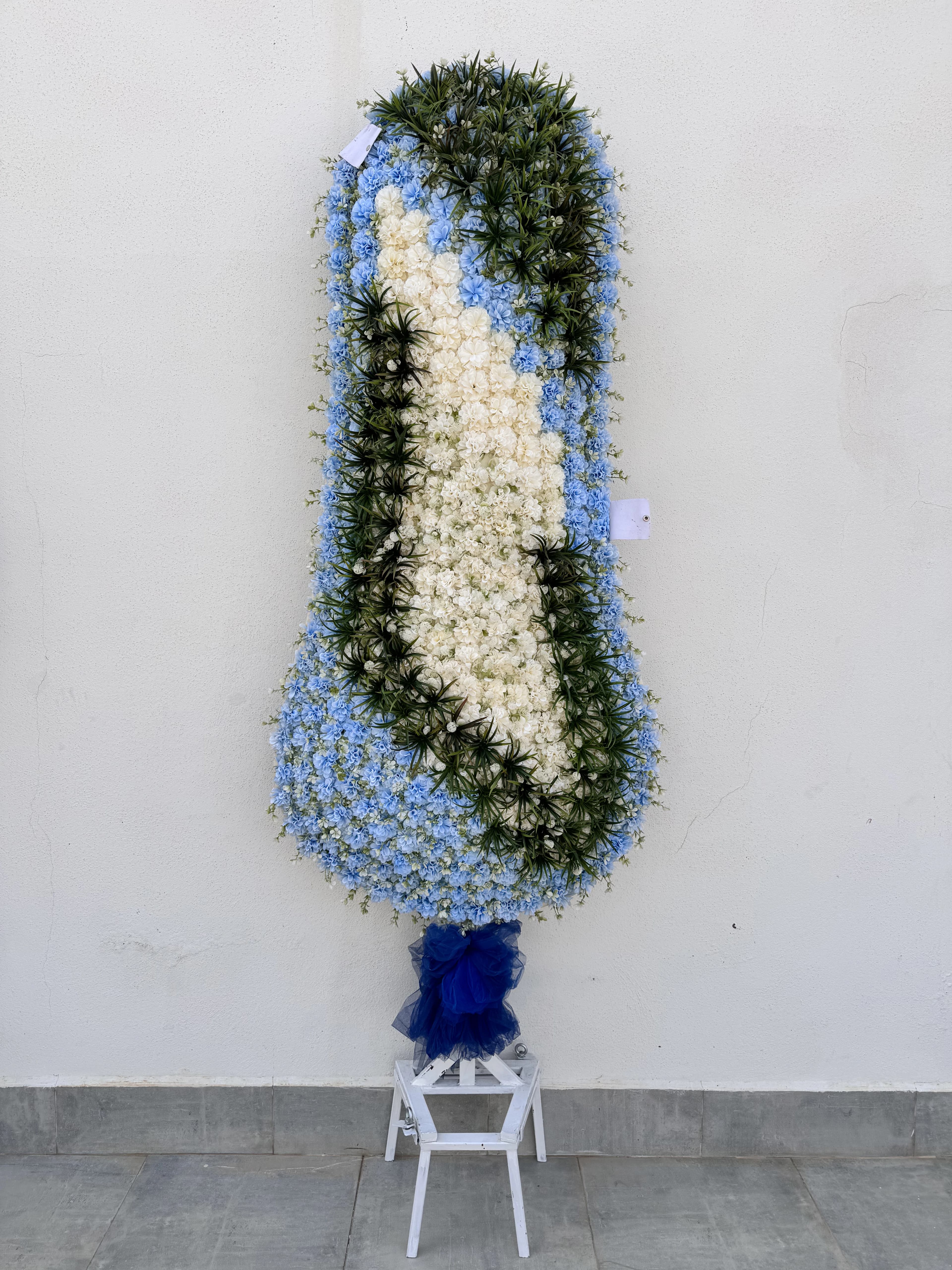 Alanya Uygun Fiyatli Acilis Celengi 3 - Alanya Kestel çelenk teslimatı (birinci sınıf yapay çiçeklerle).